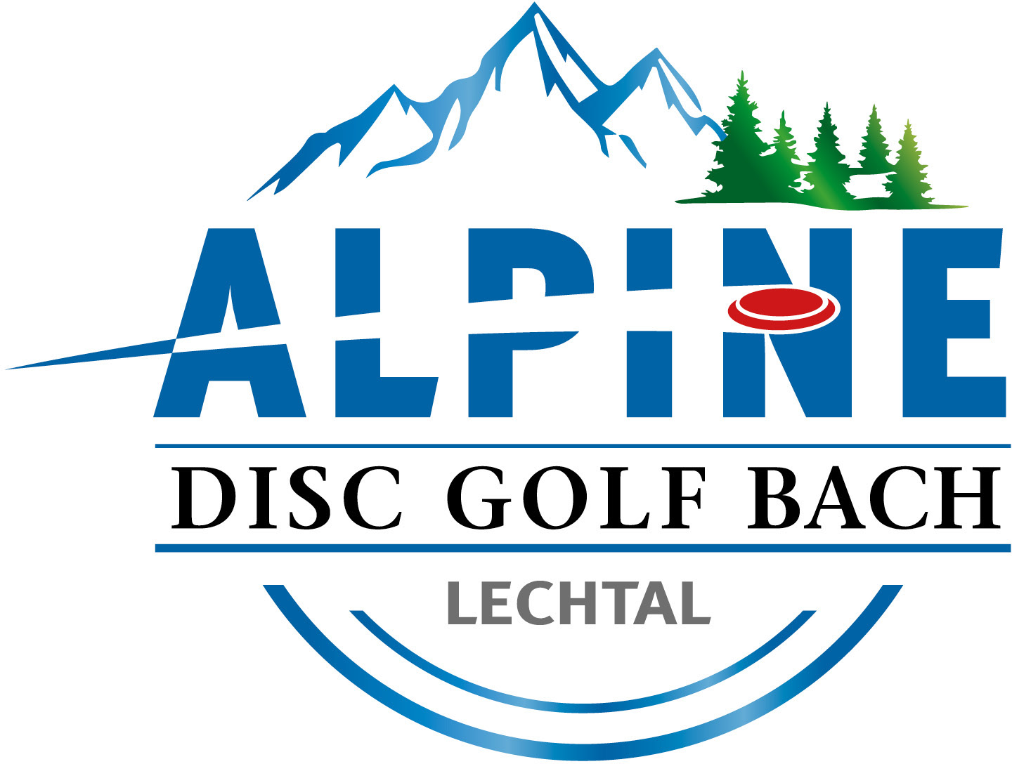 Alpine Disc Golf Bach Logo